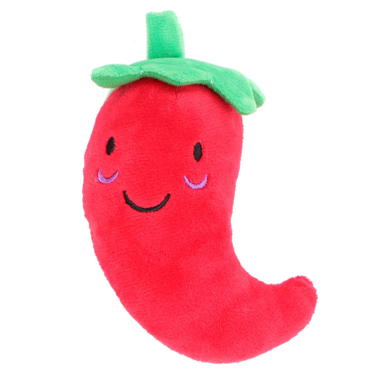 

New Dog Pet Puppy Plush Fruit Vegetable Sound Chew Squeaker Squeaky Plush Toys (Chilli) chilli toy plush toy chilli