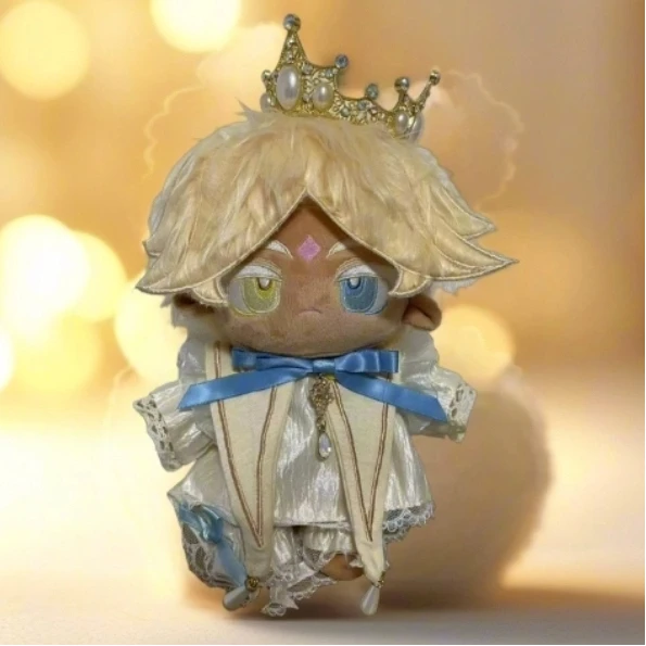 

Pure Vanilla Cookie Plush Dress Up Cotton Doll Toys for Kids 20cm Stuffed Cookie Run: Kingdom Figure Clothes Change Cosplay Gift