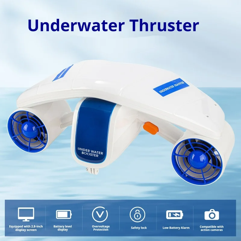 Underwater thrusters booster electric-assisted diving swimming water surfing underwater aircraft Water Sports