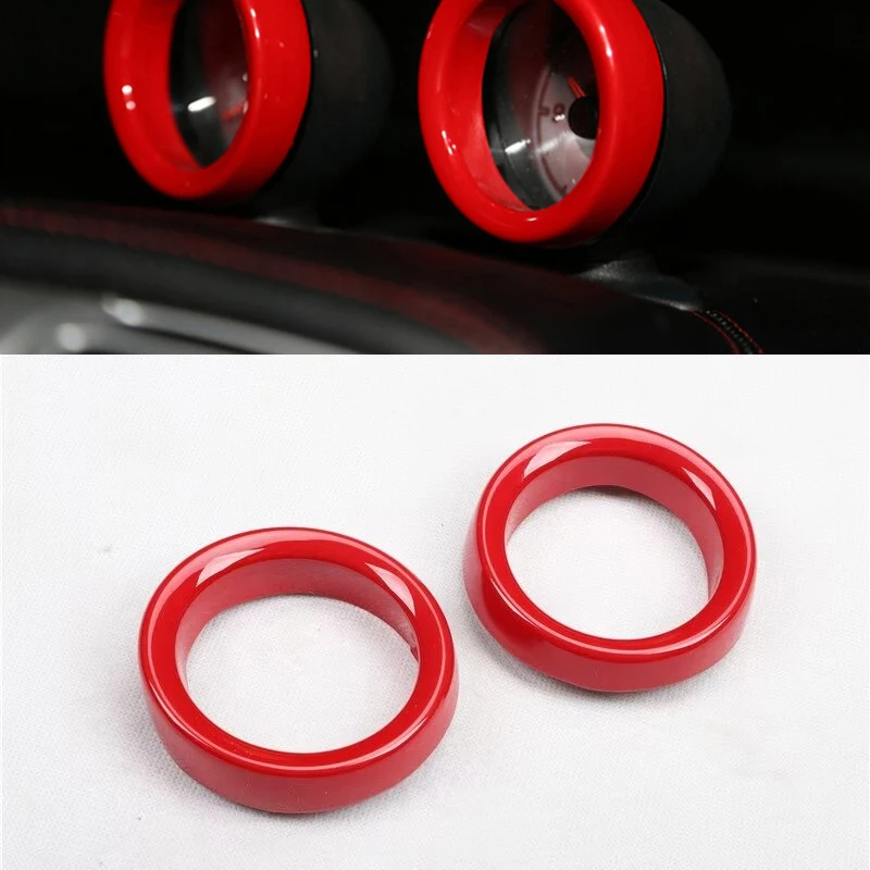 For Smart Brabus 451 Fortwo Car Tachometer Ring Cover Decorative Sticker Plastic Interior Modification Accessories