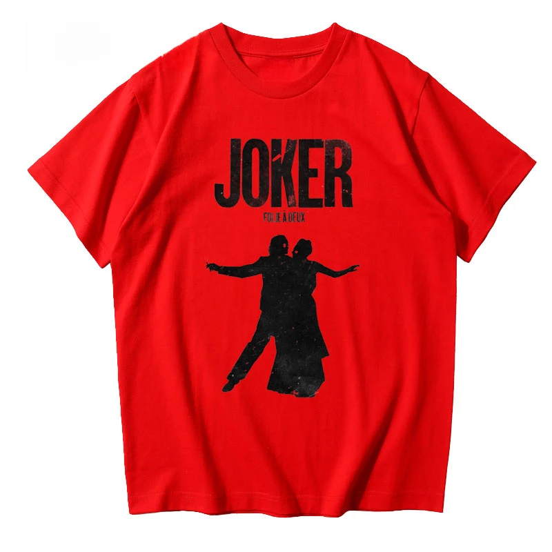 Jokers Folie A Deux The World Is A Stage Joaquin Phoenix Cotton T-shirt Women Fan Essentials Short Sleeve Top Fashion Summer Tee