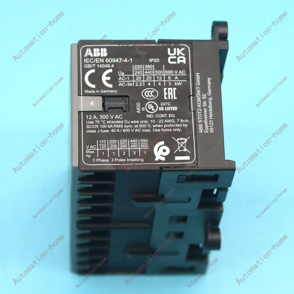 ABB New DC Control Contactor VBC6-30-10 24VDC FREE SHIPPING