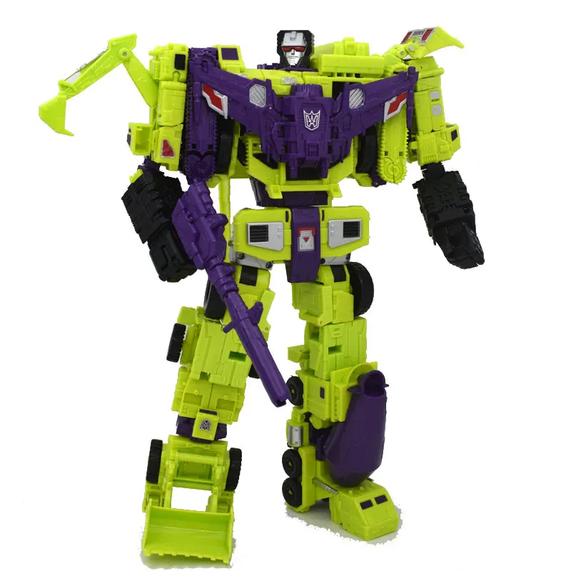 HaiZhiXing Defensor Bruticus Superion Devastator IDW 5w1 6w1 HZX 30CM Robot Transformujący Zabawki Bez Pudełka Zestawy Figurki Akcji