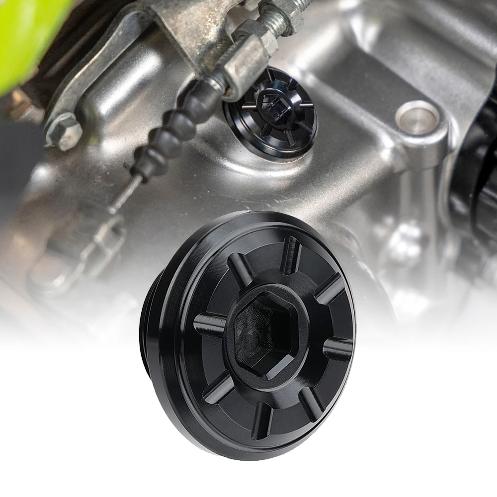 

KEMIMOTO ATV Engine Oil Drain Plug Sump Nut Compatible with Yamaha Raptor 700 700R Wolverine X4 YZF R1 2006-2025 Oil Filler Cap