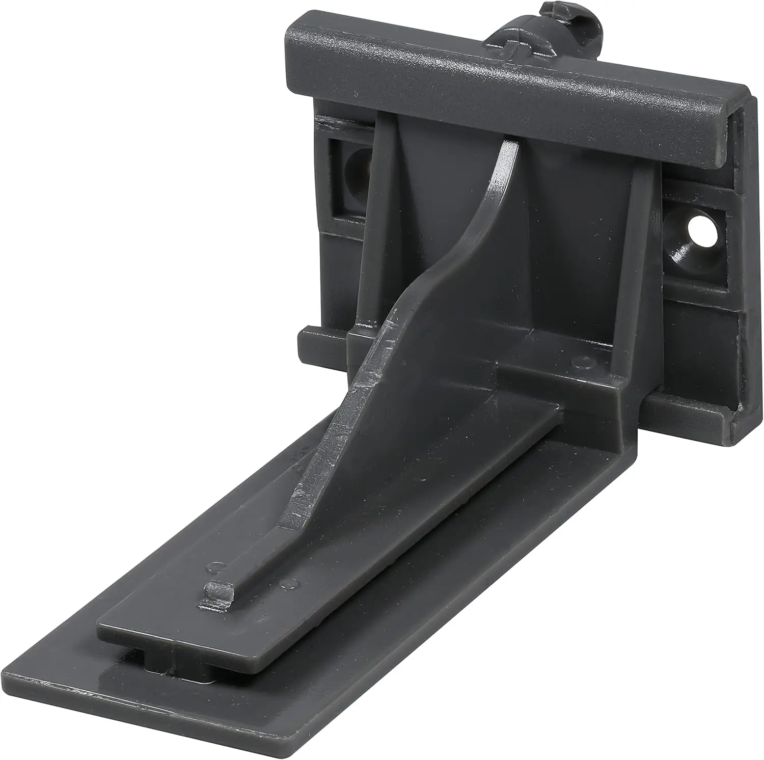 

20 Pack DTC Rear Mounting Brackets Heavy Duty Drawer Slide Socket Plastic Grey for Undermount Drawer Glides 12-21 inch