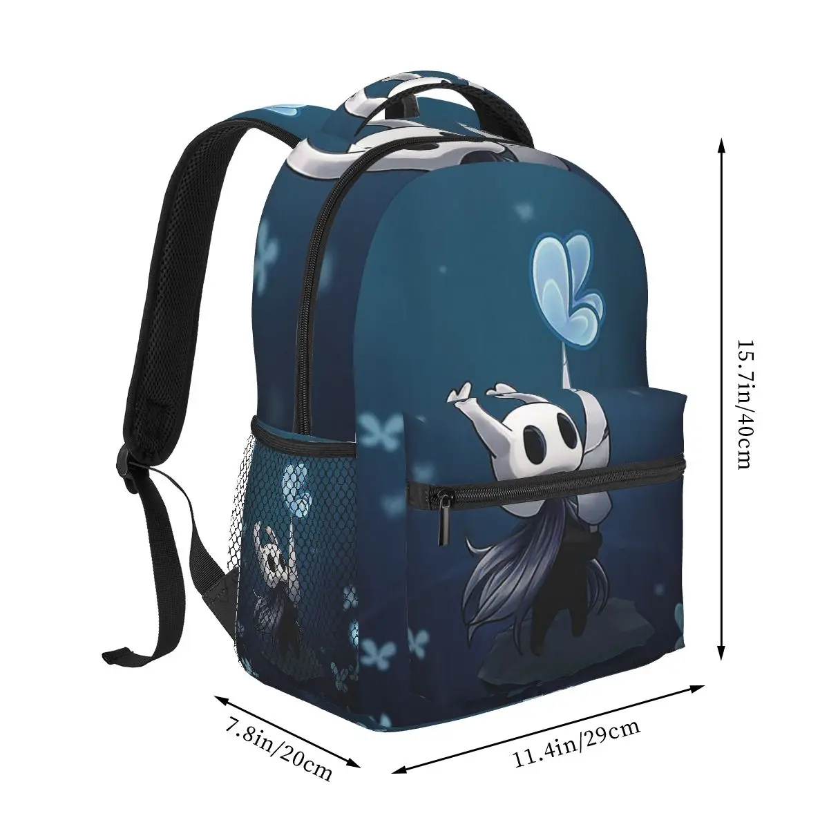 Hollow Knight Indie Game Backpack Hot Sale Daypack Large Capacity Boys Girls BookBag School Bag Shoulder Bags for Men Women