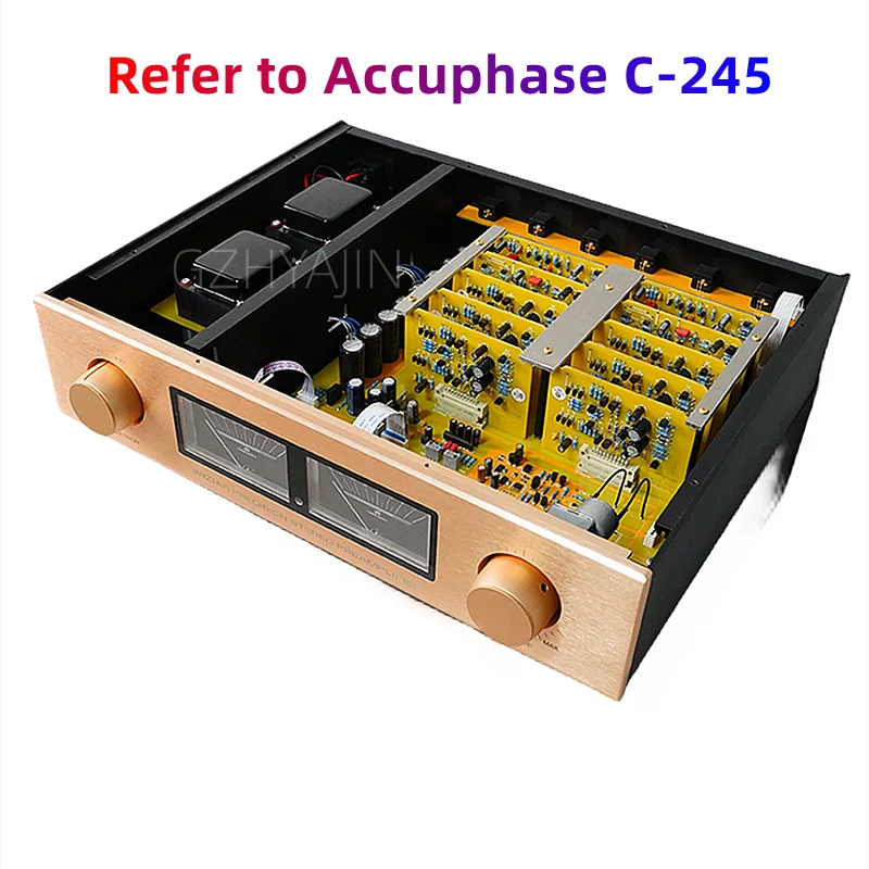 Fare riferimento al preamplificatore del telecomando stereo completamente bilanciato Accuphase C-245 Circuit hifi