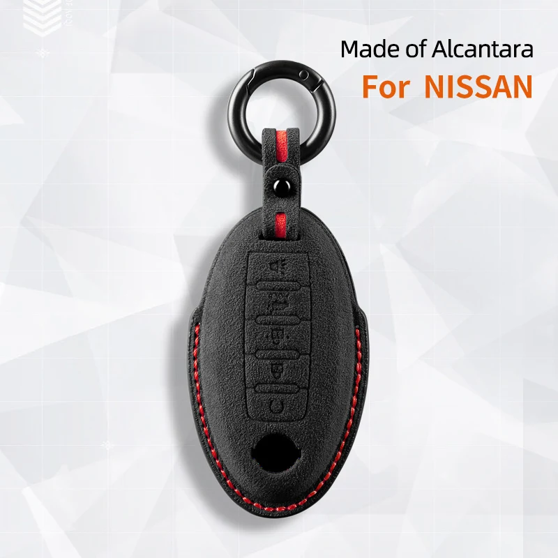 5 Button Car Key Case Cover Shell For Nissan Patrol Y62 Altima Maxima Infiniti FX G37 Q60 QX50 QX70 Remote Keychain Accessories