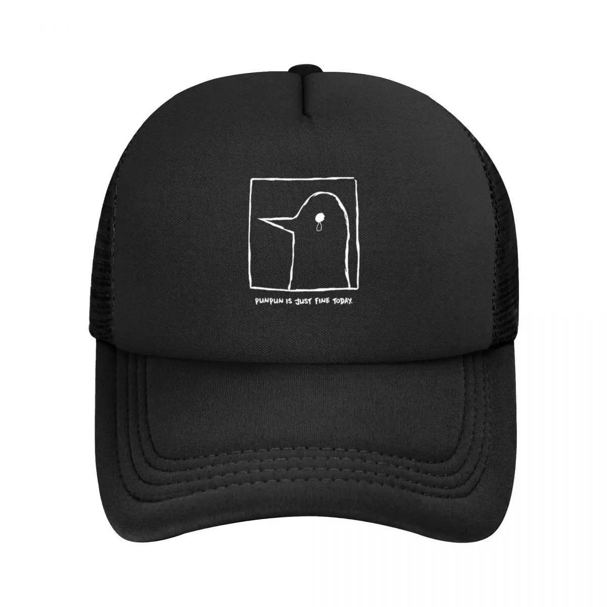 Schattige Oyasumi Punpun Manga Mesh Baseball Caps Unisex Hiphop Sun Hoeden Vader Hoed Verstelbare Polyester Zonnekappen Zomer Trucker Hoed