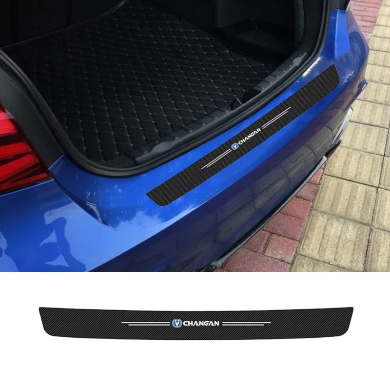 Car Trunk Bumper Sticker for Changan CS95 CS75 CS85 CS35 Alsvin Eado XT DT ET CS15 CS70 CS55 Cv1 Cs1 V7 V3 CX70 CX20 Raeton CC