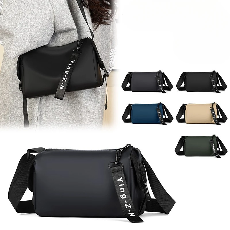 

Женский рюкзак через плечо, большая вместимость, простая легкая водонепроницаемая сумка-подушка, корейская уличная сумка на плечо