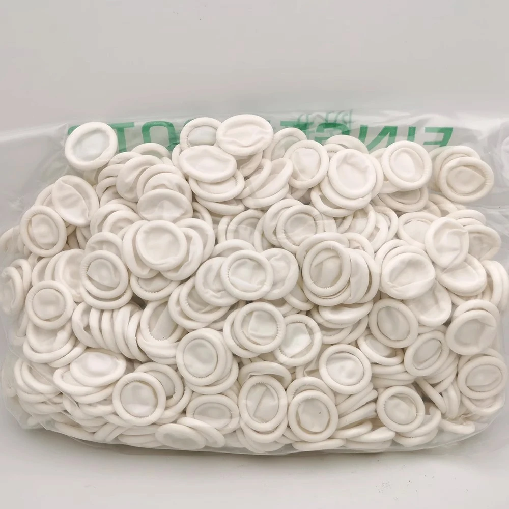 30/50/100PCS Finger Rubber Cots Protector Gloves Watch Repair Tool Natural Rubber Gloves Sterile Disposable Finger Cots