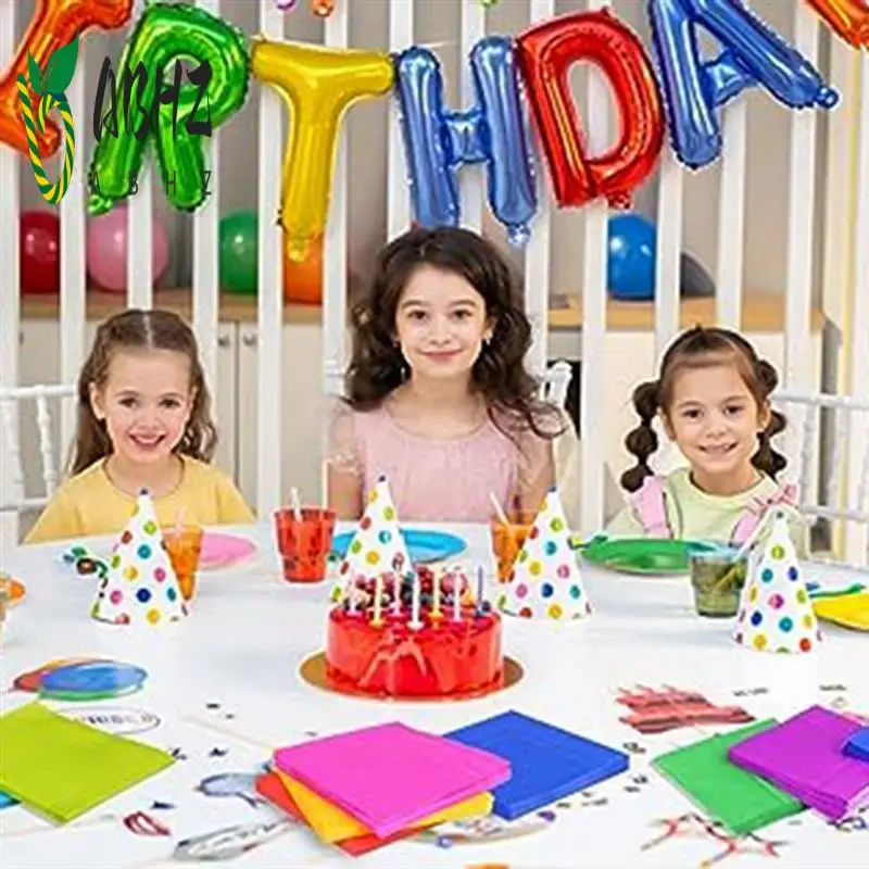 

ABHZ-Cocktail Napkins Disposable Napkins Double Layer Printed Paper Napkins Facial Tissue For Home And Party Favors