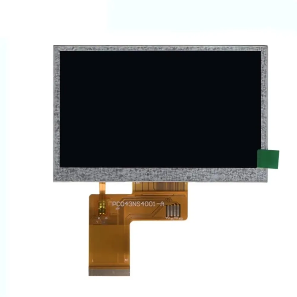 新しい 4.3 インチ LCD ミニスクリーンディスプレイ、タッチスクリーン付き、TX11D06VM2APA 480(RGB)×272 40 ピン lcd タッチスクリーンと互換性あり