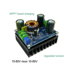 600W 16A DC MPPT Solar Boost Voltage Converter Step-up Power Supply Transformer Module 12-60V to 12-80V Regulator Controller LTC