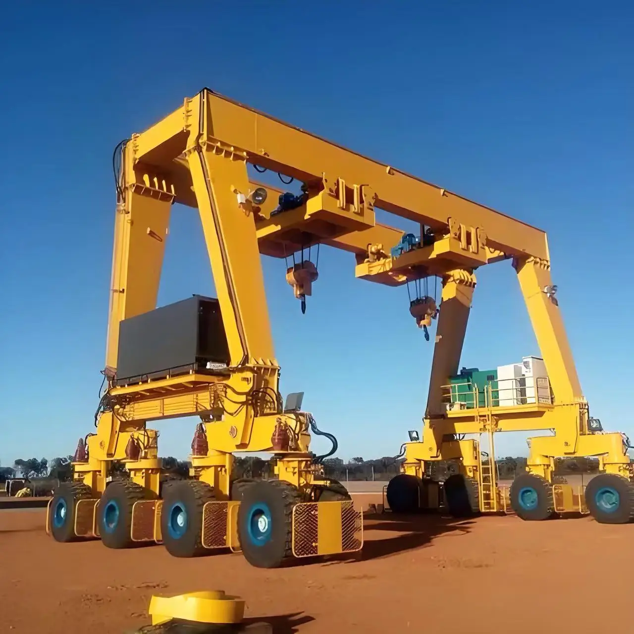 Universal Adjustable Portable Gantry Crane, Multi-Scenario Adaptation & Reliable Power Component For Industrial Lifting