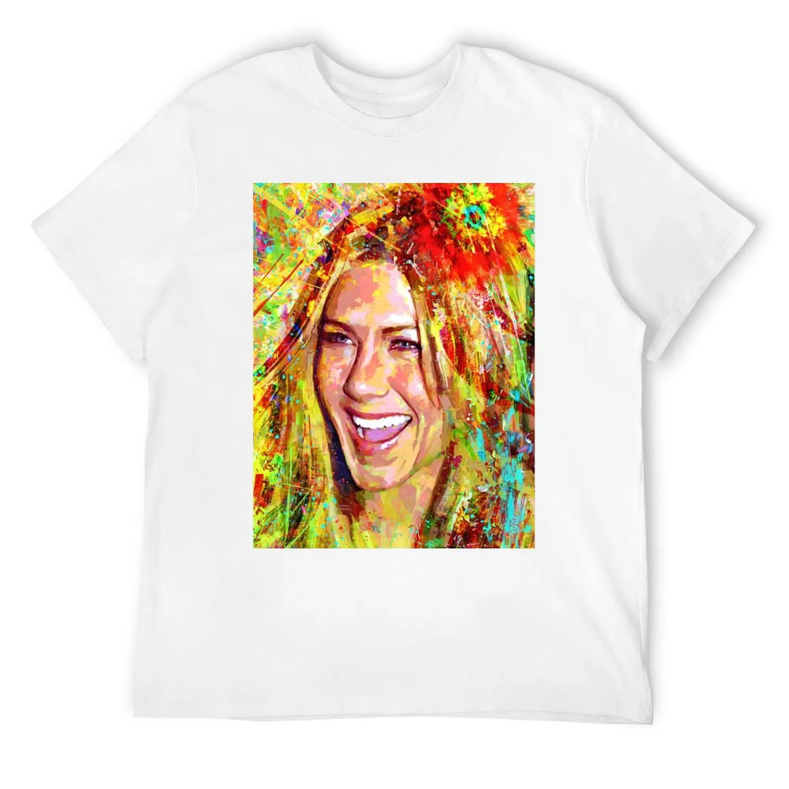 

Portrait Jennifer Aniston dream T-Shirt graphics boys whites t shirt men 100℅ cotton