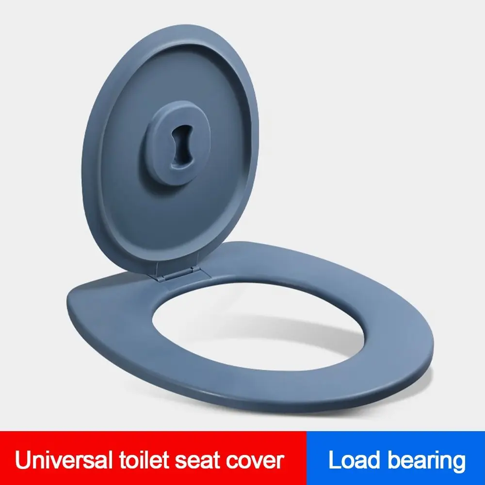 Portable Plastic Toilet Seat Lid Potty Seat Removable Movable Toilet Lid Camping Bucket Seats Home Outdoor Accessory