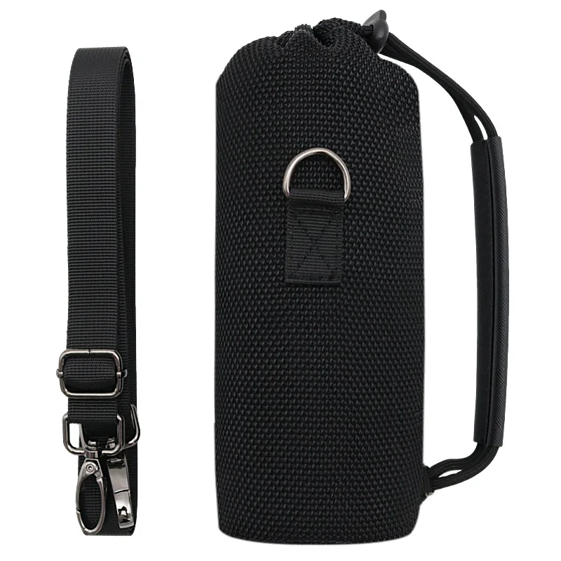 

For Xiaomi ASM02G Bluetooth Speaker Carrying Bag Sound Permeable Adjustable Strap Travel Pouch