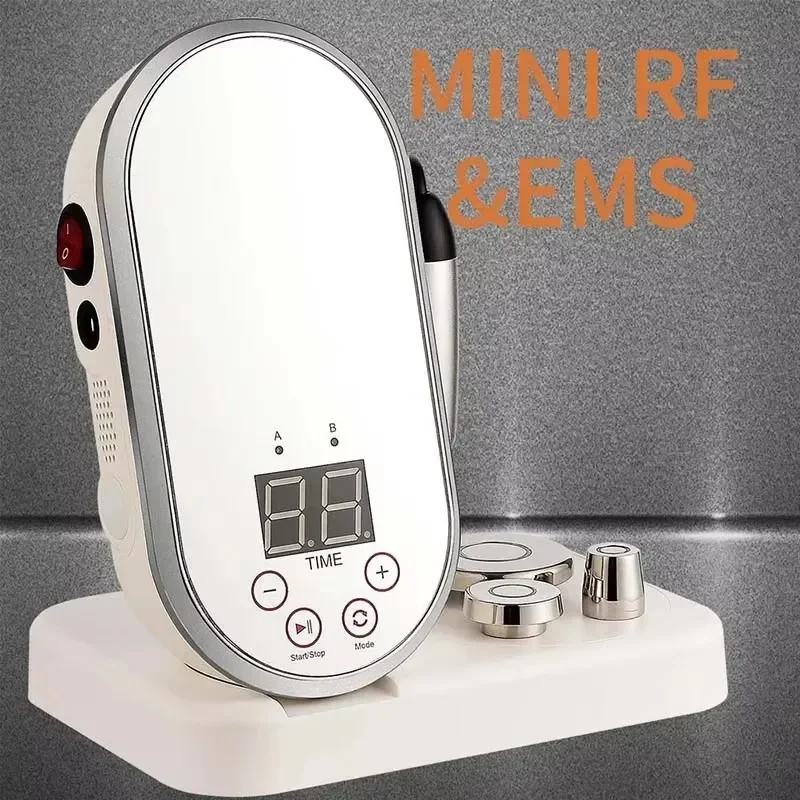 Upgrade Bipolar RF And EMS Skin Collage Rejuvenation Radio Frequency Heat Therapy Body Shaping Facial Tightening Lifting Machine