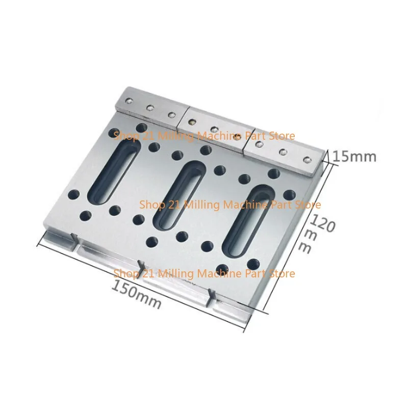 1PC Wire EDM Fixture Board Stainless Jig Tool Fit Clamping And Leveling