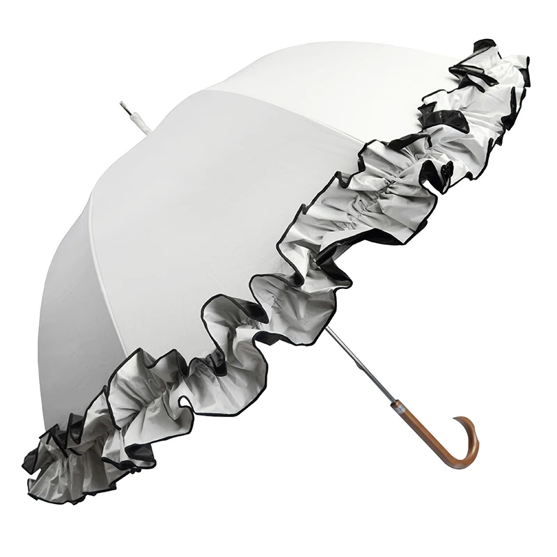 

Кружевной зонт в стиле Лолиты для девочек и девочек с сердечками, мягкий зонт в стиле Лолиты L, маленький ароматный зонт