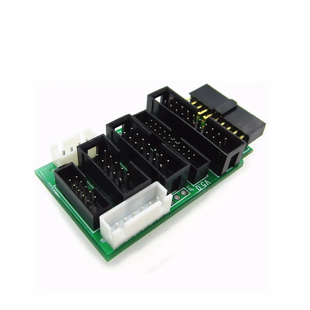 Multi-function switching board Support jtag jlink v8 v9 ulink2 st-link arm stm32