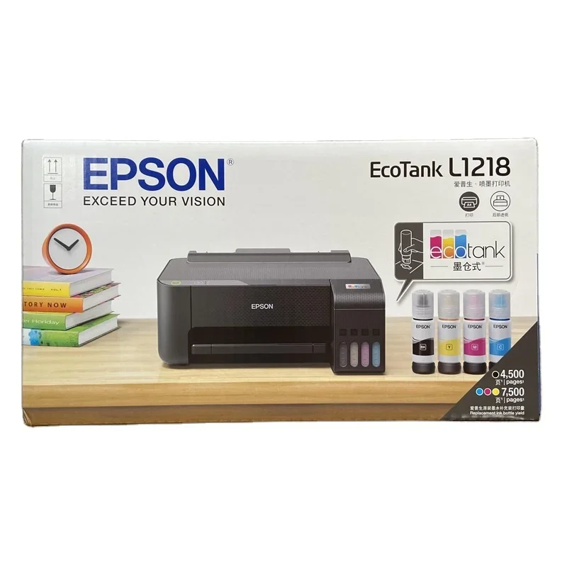 A4  FOR EPSON L1118/L1218/L1119/L1219 cheap and easy-to-use color inkjet printer for students Home Office File Photo Printer