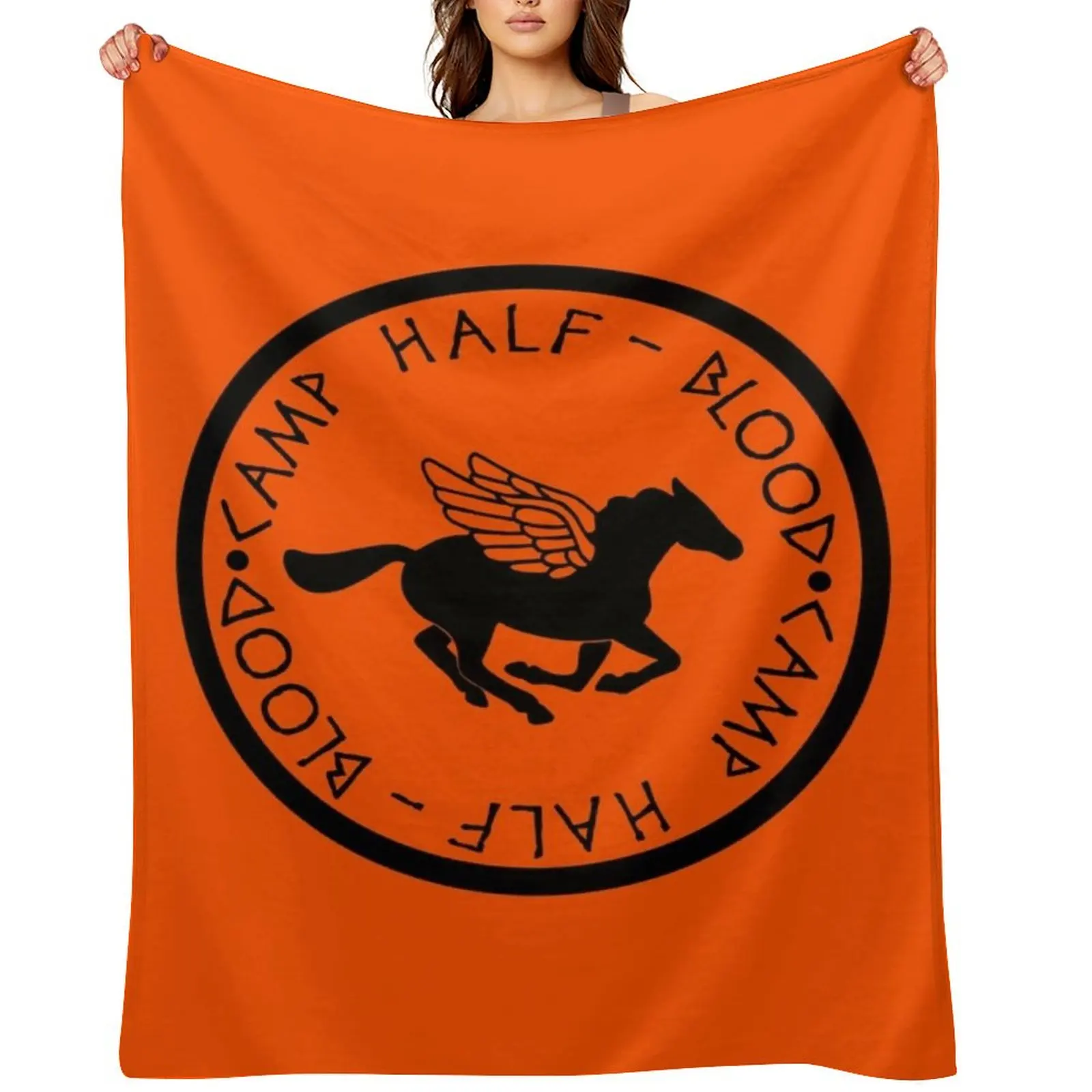 

Camp Half Blood - Cool Gift For Mom, Dad and Siblings Throw Blanket for sofa Polar Luxury Thicken Winter beds Blankets