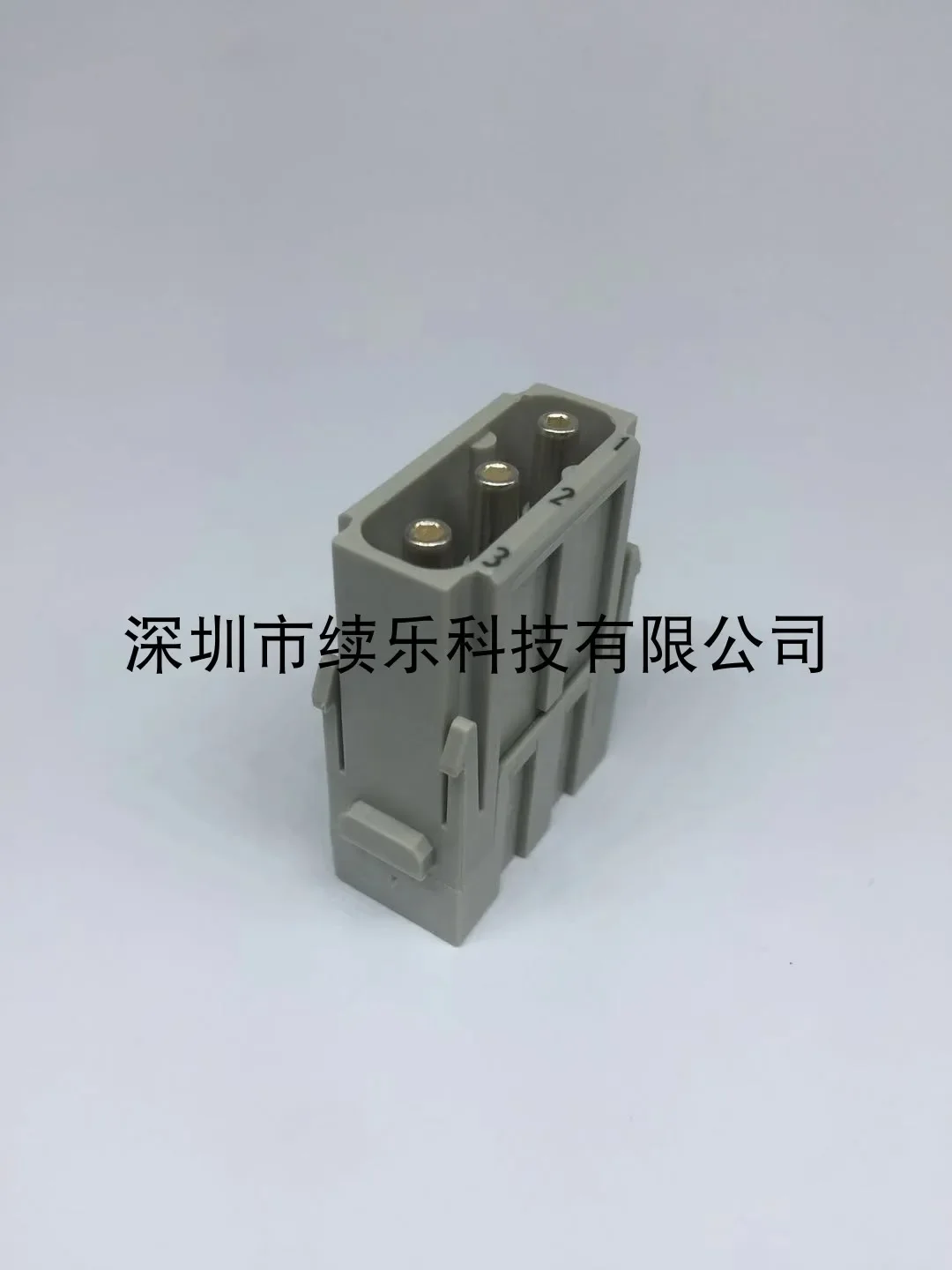 HARTING 09140032601 HAN C 40A 3-Pin Module, Male, Heavy Duty Connector