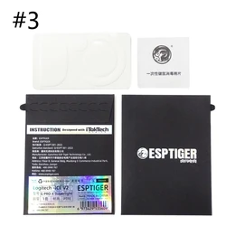 1Pack Esports Tiger Mouse Skates Feet for Logitech G Pro X Superlight White Glides Edge Standard / Enhanced / ICE
