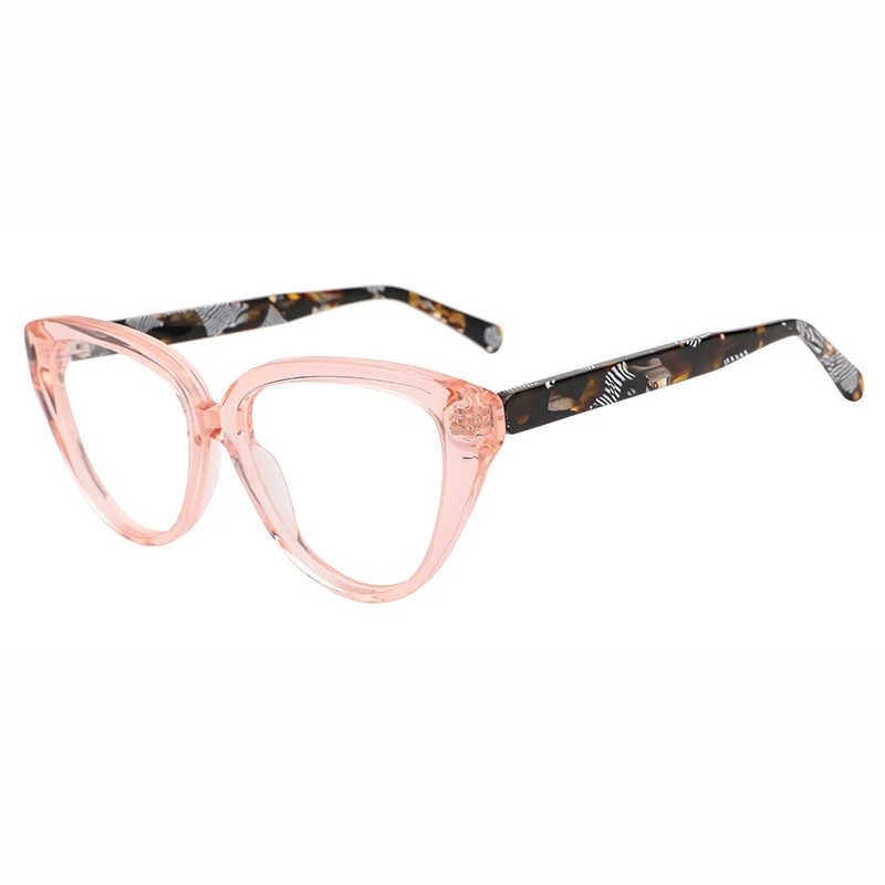 

Оправа для очков Kirka Butterfly для женщин, с широкими дужками, с цветным ламинированием, модные женские ацетатные очки WD2215