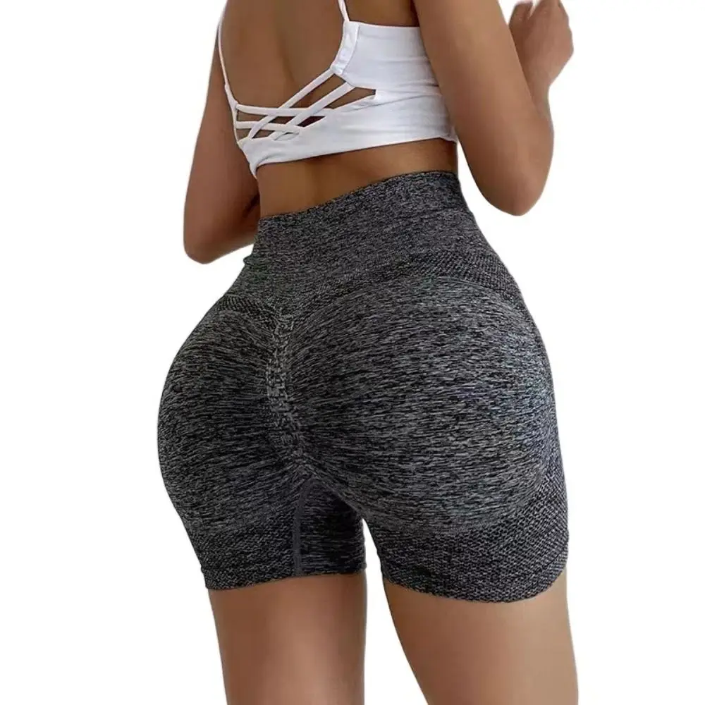 

Washable Slim Fit Women Yoga Shorts High Waist Lift Butt Women's Sportswear Seamless Breathable Fitness Leggings Gym