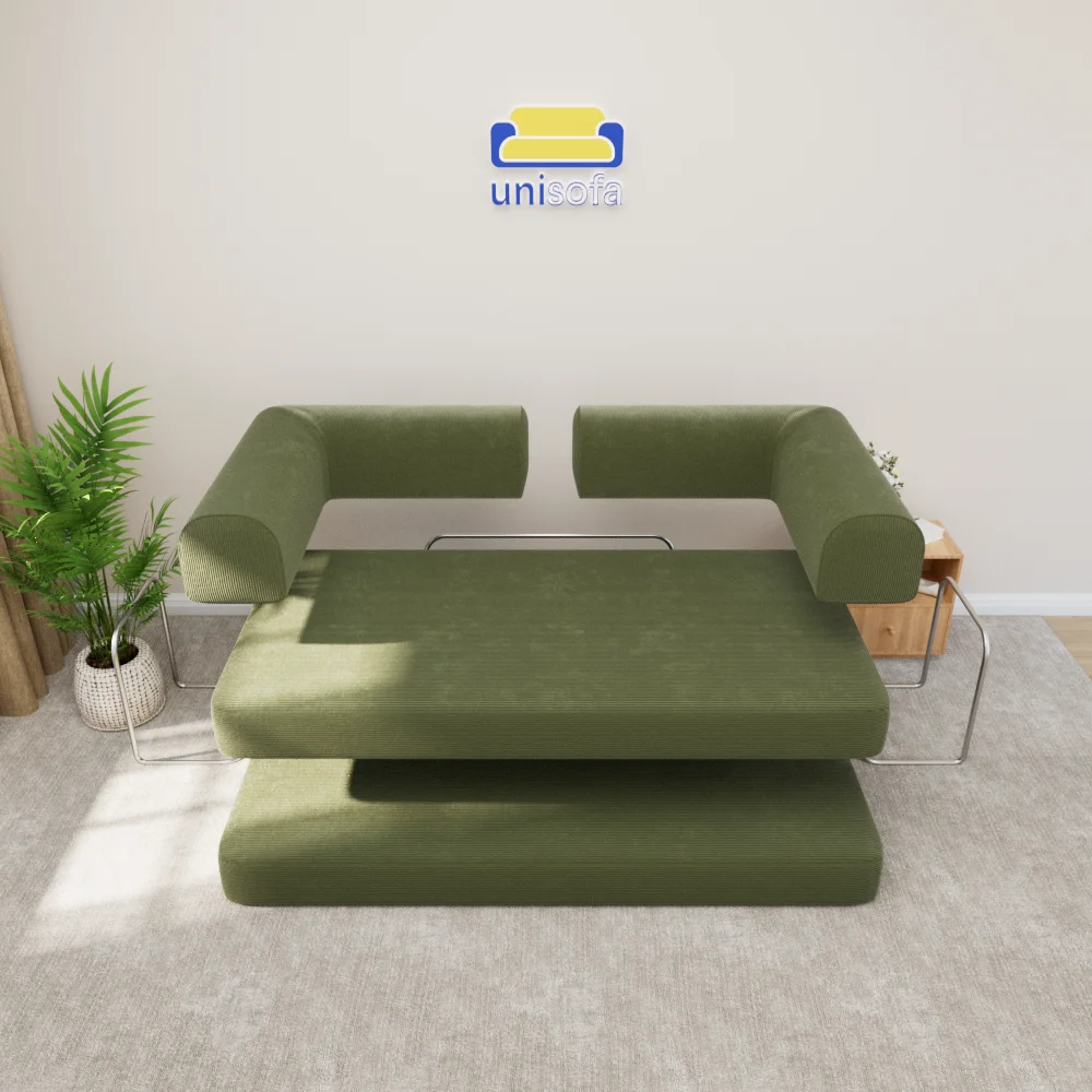 Soft Pack Vintage Corner Used Bed Couch Set Furniture Vacuum Pressed Compressive Compressed Sofa Living Room Furniture Sofa