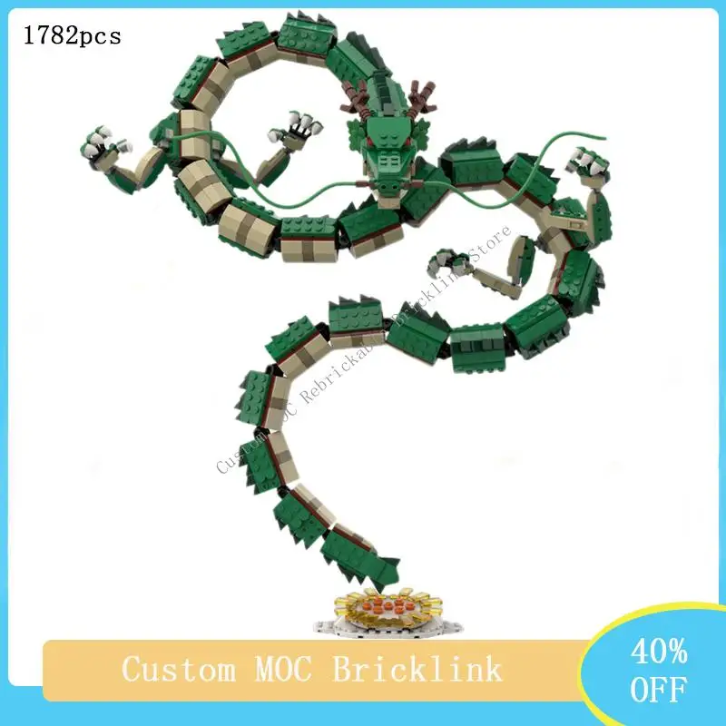 

Новинка, пожелания, дракон MOC, призвание, дракон, орб, пожелание Shenron, модель, детский праздничный подарок на день рождения