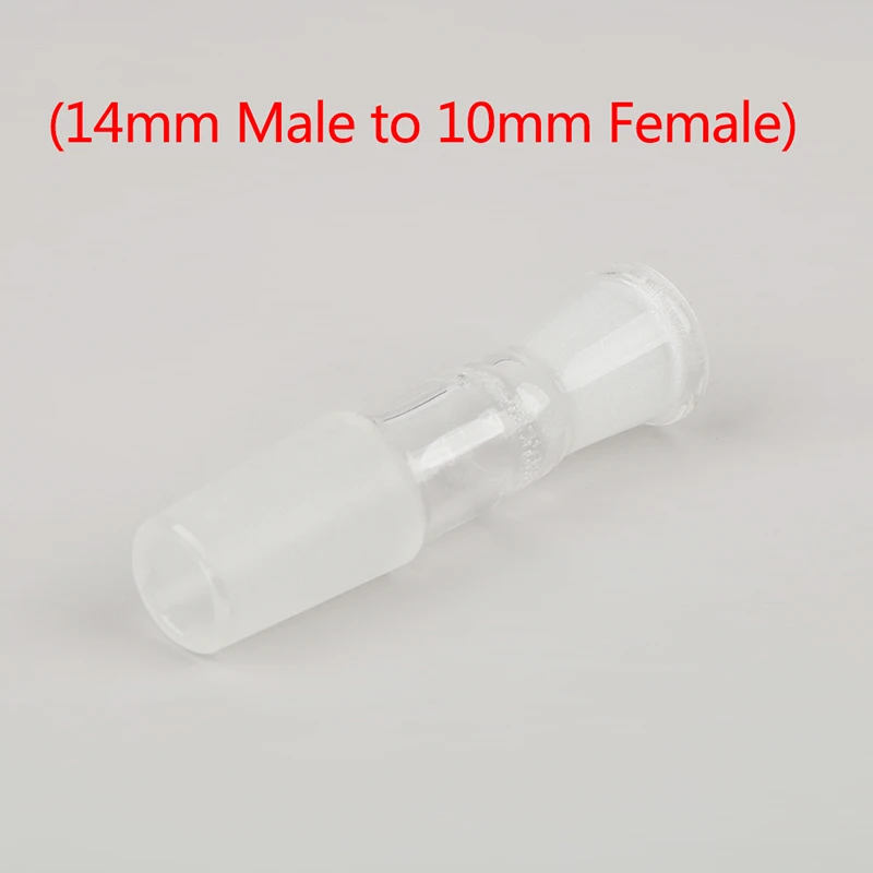 1 Pcs Glass Accessories 14mm Male to 10mm Female Essential Adapter Connector (14mm Male to 10mm Female)