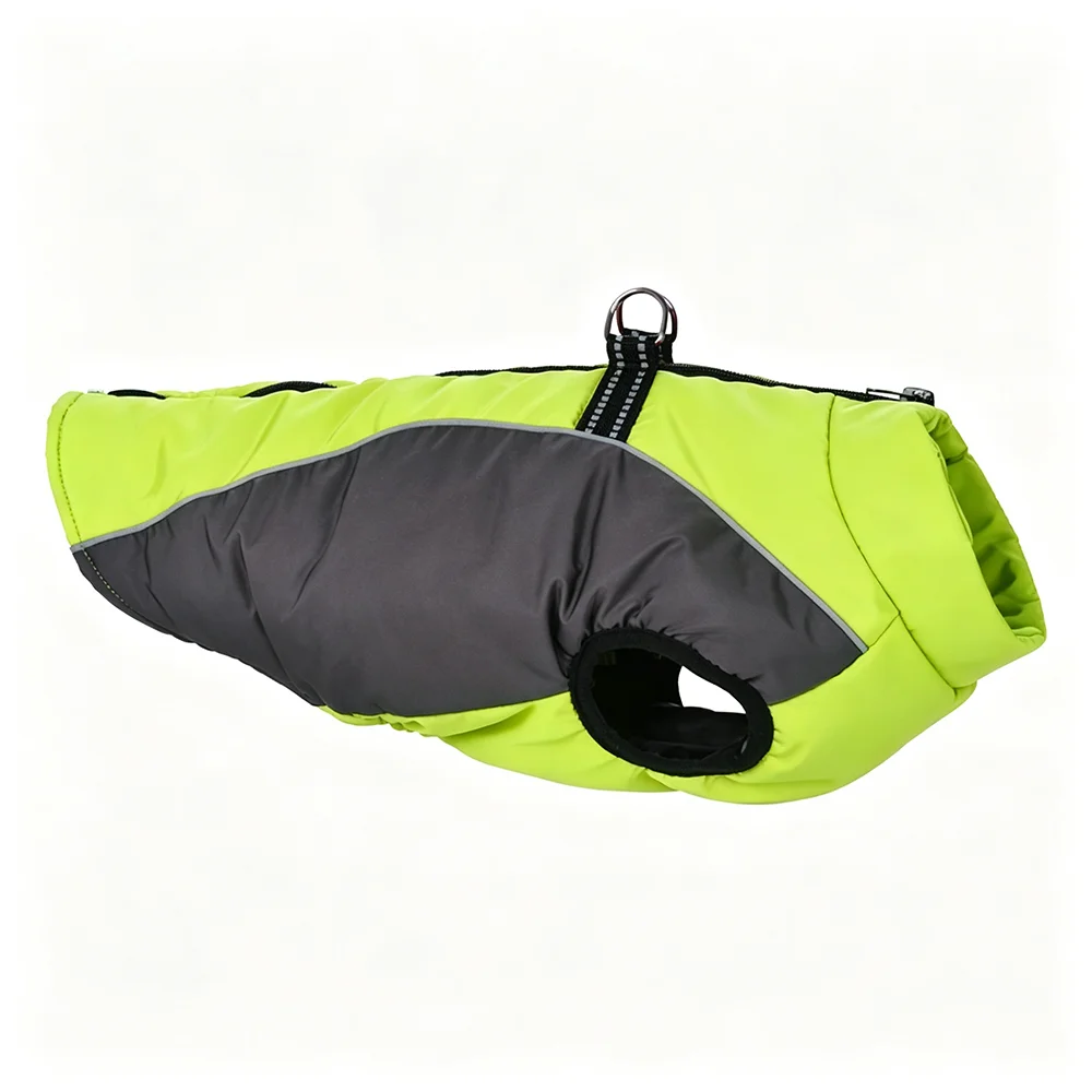 Winter Dog Clothes For Small Dogs Cats Waterproof Pet Warm Reflective Vest Jackets With D-ring Chihuahua French Bulldog Coats