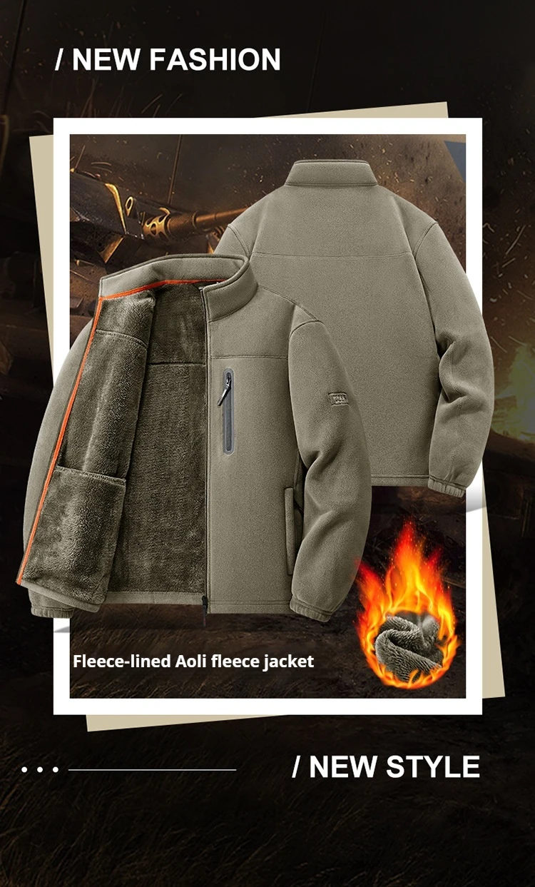 

New Mens Outdoor Jacket Autumn Winter Thickened Warm Coat Popular Casual Parka Streetwear Men's winter jacket men's coat