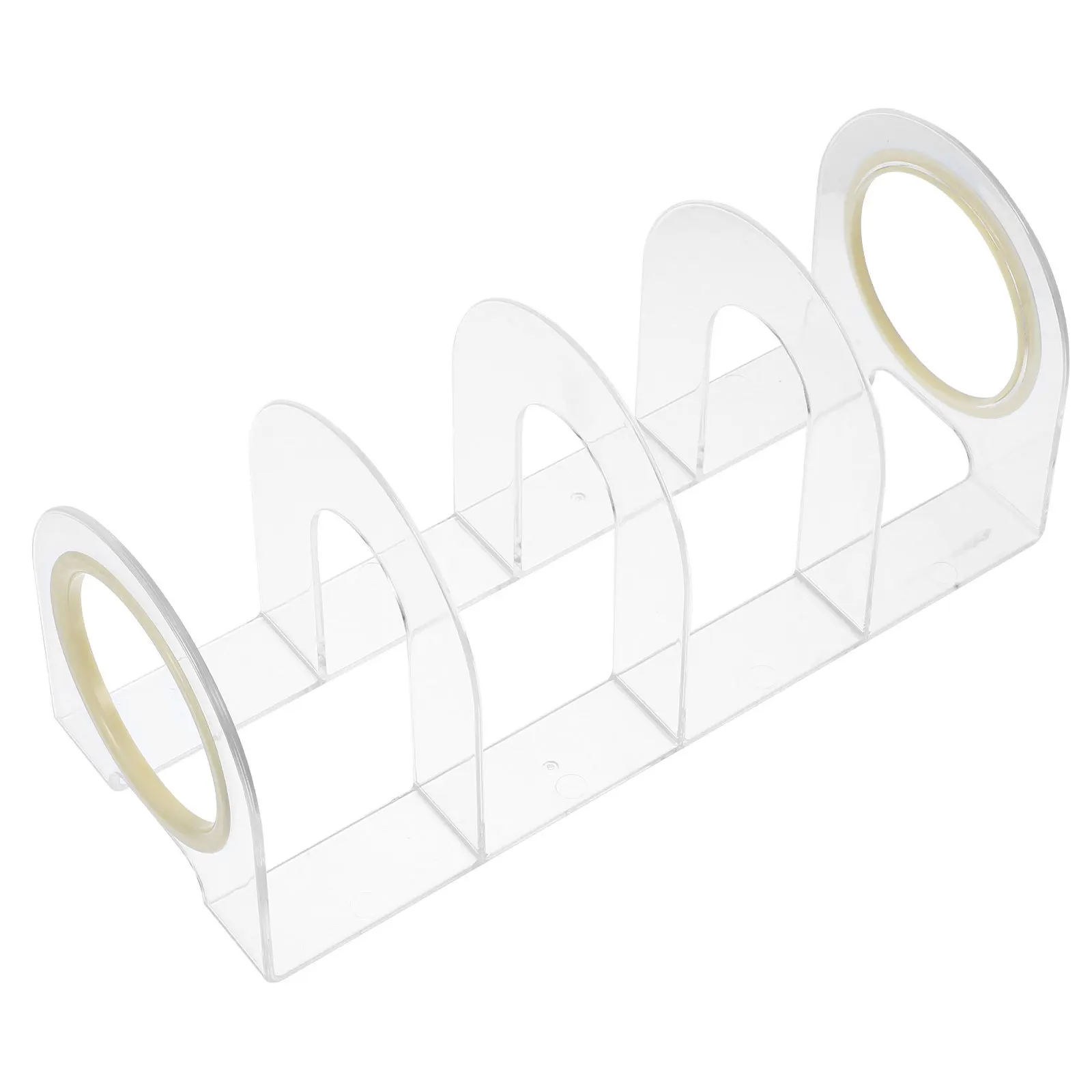 Desktop Buch Lagerung Rack Transparent Buch Halter Multifunktions Datei Organizer Büro Dokument Lagerung Desktop-Organizer