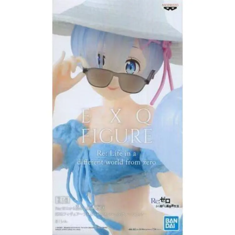 Disponibile originale Bandai Banpresto Re Life in un mondo diverso da Zero Rem Anime Action Figures Modello Giocattoli Ornamenti Regali