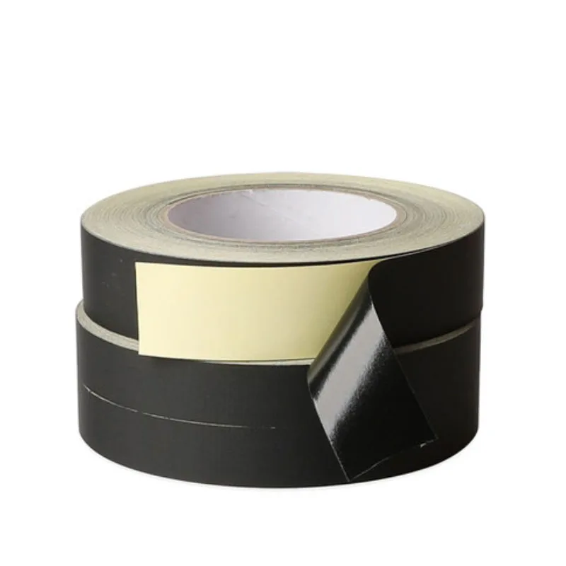 1Roll/28M Black Acetic Acid Adhesive Tape Flame Retardant High Temperature Insulating Acetate Cloth Tape For Repairing