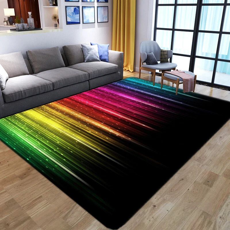 Dreamlike Visual Vortex Carpets For Living Room Bedroom Decoration Home Kids Play Game Area Rugs Bedside Sofa Non Slip Floor Mat