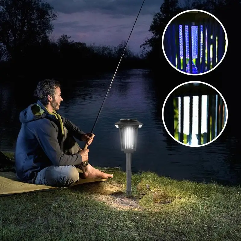 

Solar Pathway Lights 2X Outdoor Solar Path Lights With Fly Protection Camping Gathering Decorative Lamp Weatherproof For Walkway