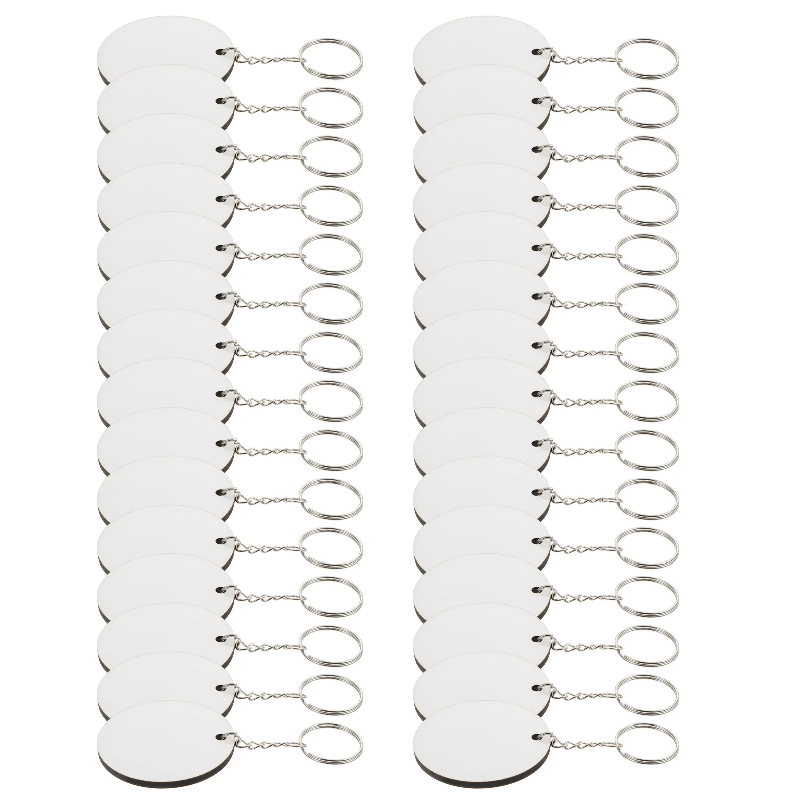 

1 комплект, сублимационный брелок, набор заготовок, прочный брелок для ключей с теплопередачей, кулон для поделок своими руками, подарки, декор, ключевые украшения