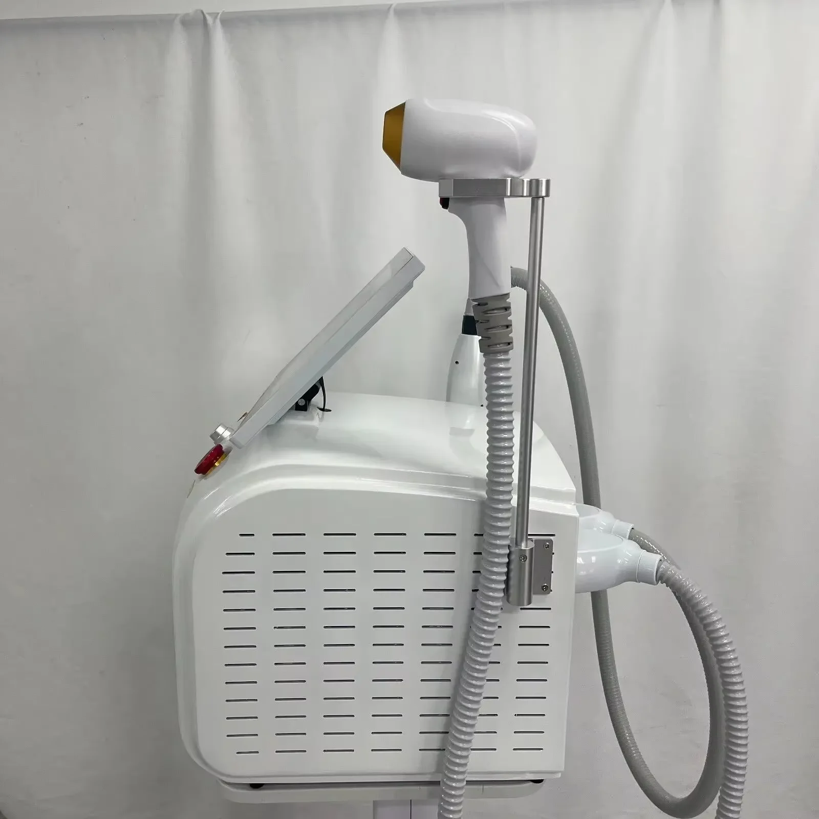 Diodo láser de Alejandrita indoloro de hielo 2 en 1, depilación de picosegundos, eliminación de tatuajes, sistema de enfriamiento multifunción, Belleza