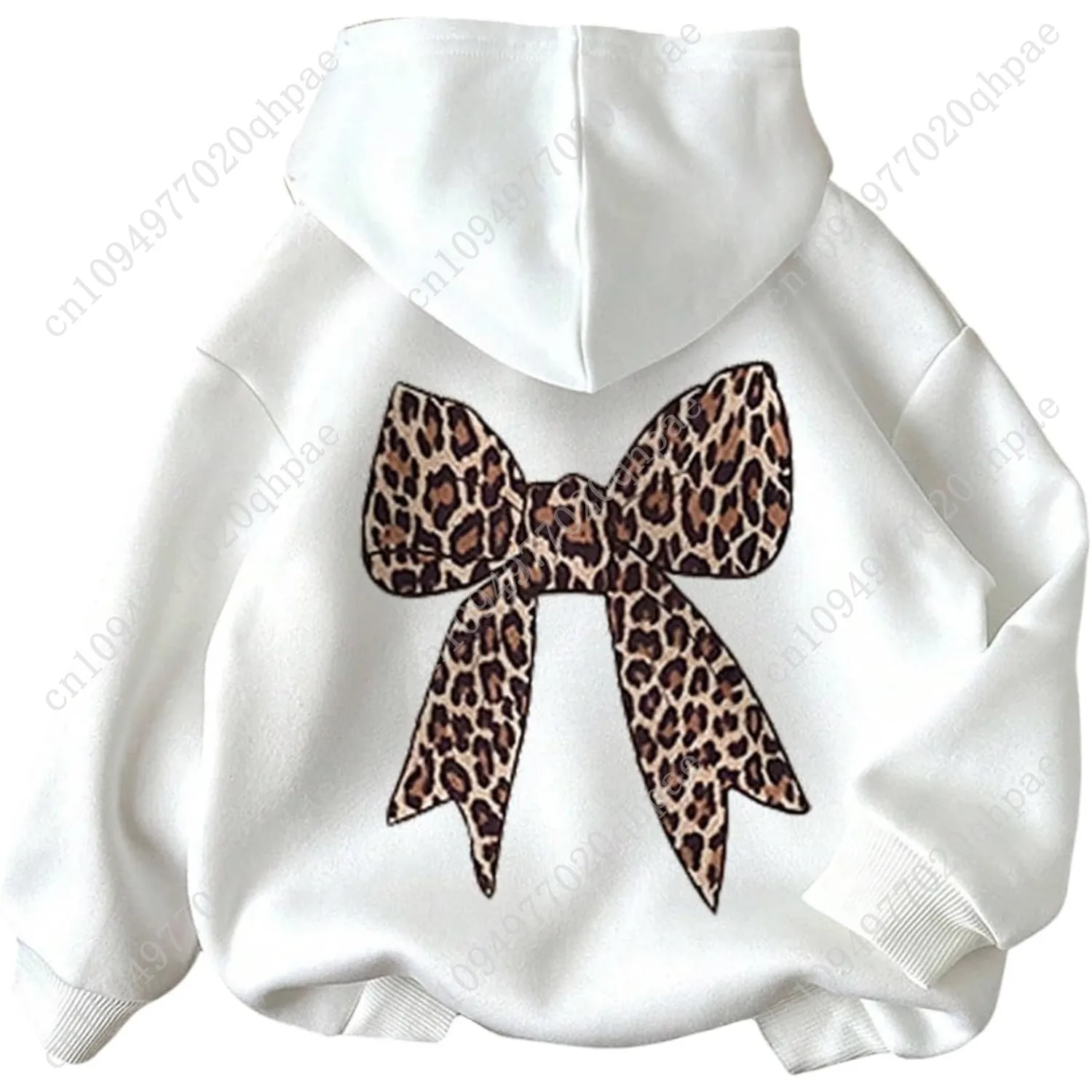 Рисунок 6 - Толстовки с леопардовым принтом и бантом для девочек