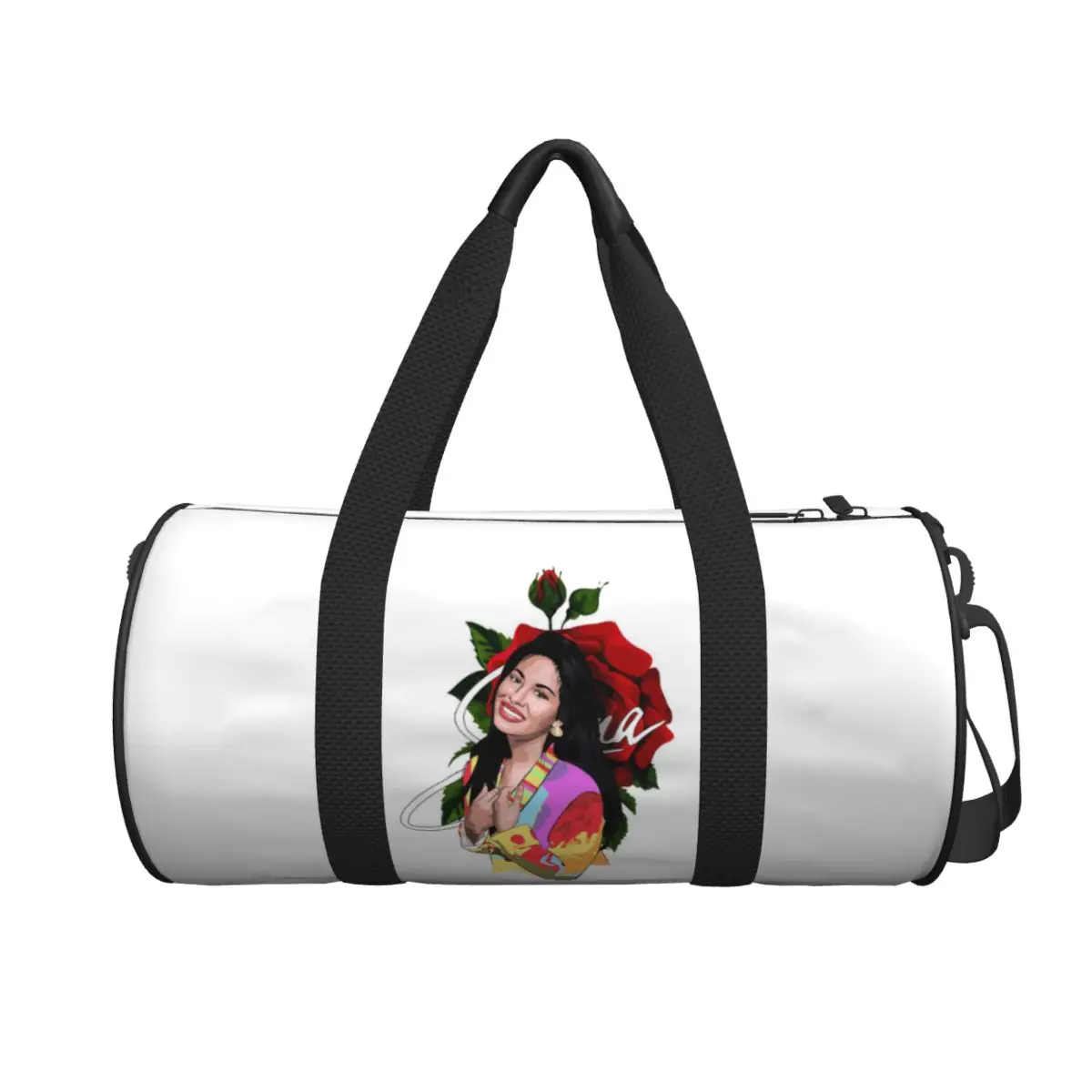 

Selena Quintanilla Vintage Large Duffle Gym Bag Waterproof Duffle Travel Bags Handbags Fitness bag