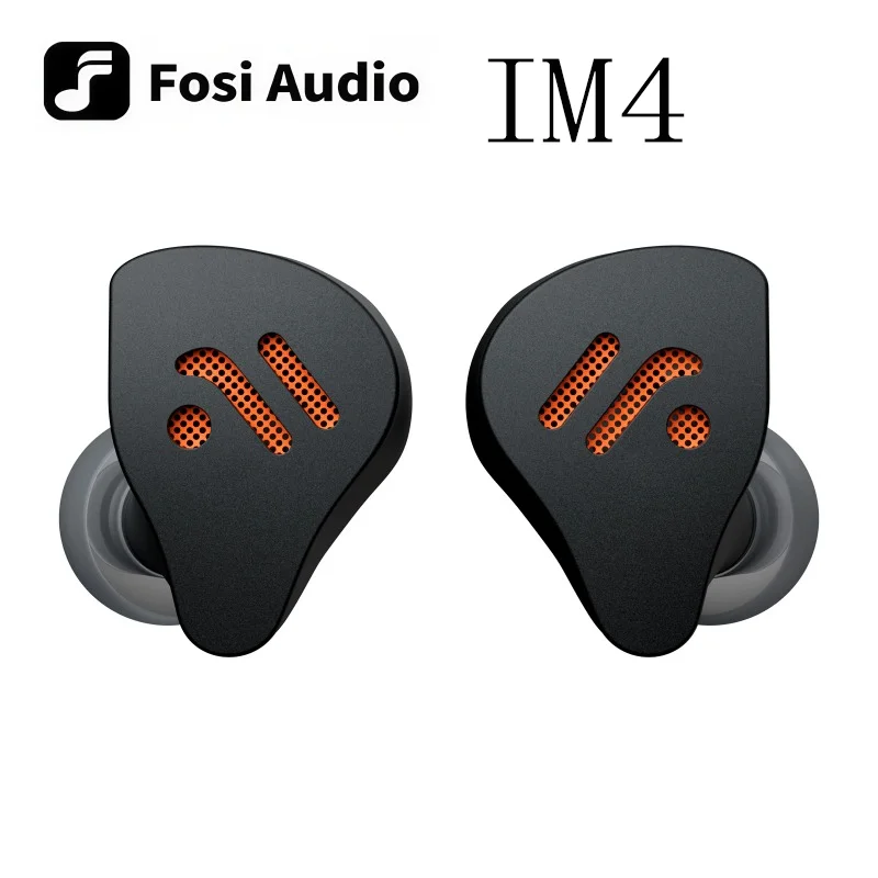 Fosi Audio IM4 HIFI in-ear Wired Earphones Open-Back Dynamic Drivers IEMs for Music Monitoring Earbuds