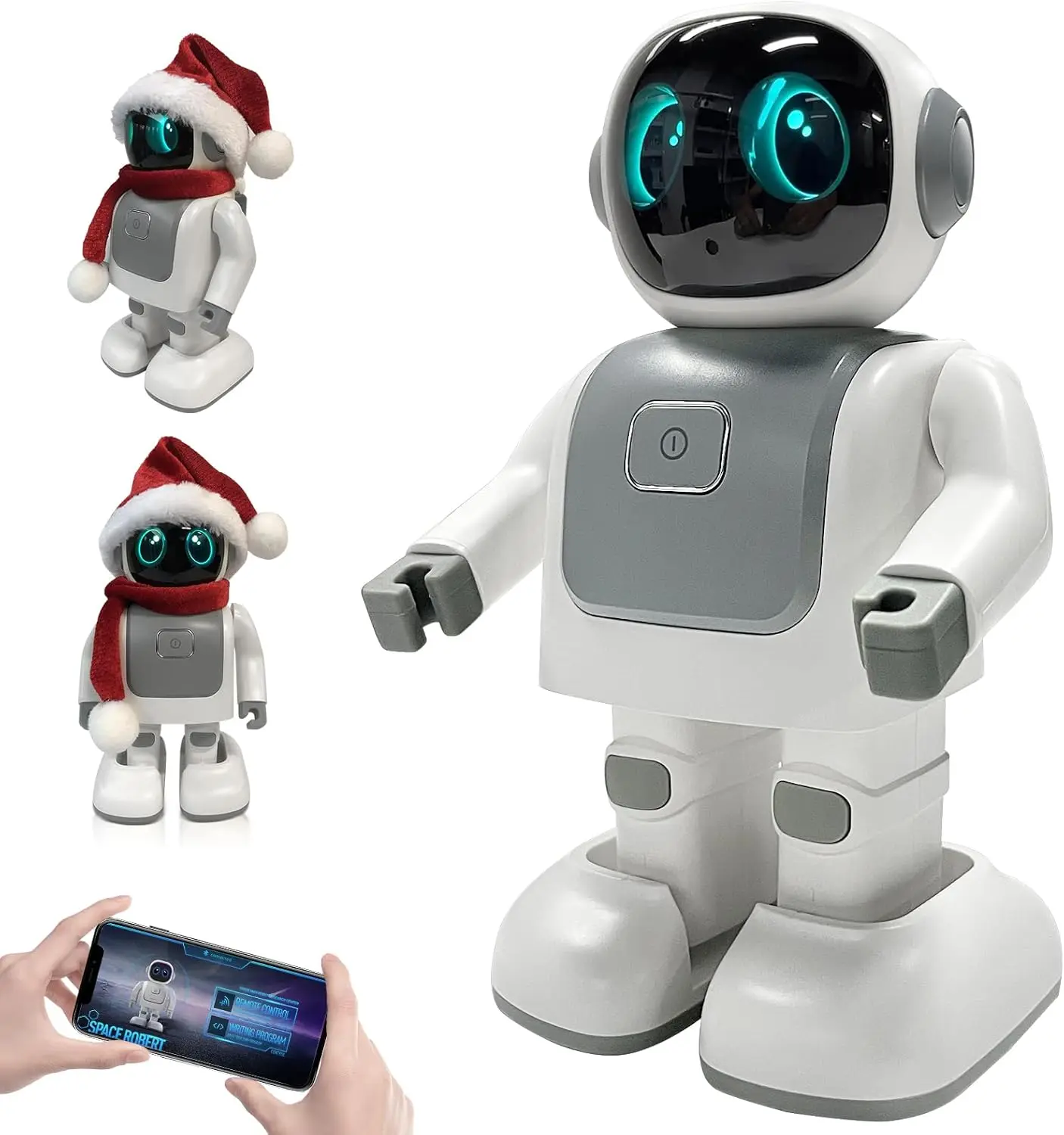 

Dancing Robot Speaker | IPortable Dancing Bluetooth Speaker,Custom Dance, Music Sync,Gesture Recognition,Adult and Child Compa