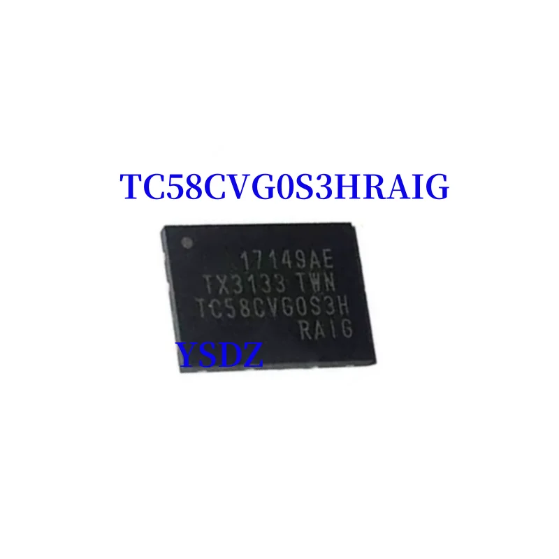 5~20PCS 100% New Original TC58CVG0S3HRAIG TC58CVG0S3H Package:WSON8 FLASH-NAND 1Gb
